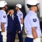 Presiden RI, Prabowo Subianto dan rombongan tiba di Pangkalan Angkatan Udara Galeão, Rio de Janeiro, Brasil, Sabtu (16/11/2024). (Foto: BPMI Setpres/Muchlis Jr)