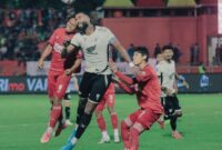 Pertandingan Semen Padang vs PSM Makassar berakhir dengan skor akhir 1-1. (Foto: IG @psm_makassar)