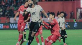 Pertandingan Semen Padang vs PSM Makassar berakhir dengan skor akhir 1-1. (Foto: IG @psm_makassar)