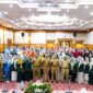 Pembukaan Sosialisasi Arah Kebijakan Pilar-pilar Sosial Tahun 2024 di Rocky Plaza Hotel. (Foto: FB Diskominfo Padang)