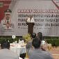Plt Gubernur Sumbar Audy Joinaldy
membuka Rakor Kesiapan Penyelenggaraan Pilkada Serentak Tahun 2024. (Foto: ADPSB)