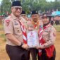 Pj Wali Kota Padang Andree Algamar membuka Jambore Ranting Gerakan Pramuka Kwartir Ranting Padang Barat 
di Bumi Perkemahan Batu Gadang. (Foto: FB Diskominfo Padang)