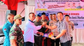 Launching Desa Bersinar di Kelurahan Gates Nan XX Kecamatan Lubuk Begalung, Jumat (22/11/2024). (Foto: Ist)