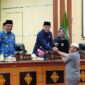 Rapat Paripurna Penyampaian Pemandangan Umum terhadap Nota Keuangan atas Ranperda APBD 2025, Senin (25/11/2024). (Foto: Kominfo Padang Panjang)