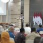 Gubernur Sumbar Mahyeldi membuka sosialisasi 