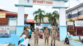 Patroli siang mencegah aksi tawuran pelajar di salah satu sekolah. (Foto: Ist)