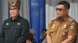 Sekdako Padang Yosefriawan menghadiri peresmian Creative Hub di Gedung TVRI Bypass, Padang, Senin (25/11/2024). (Foto: Prokopim Padang)
