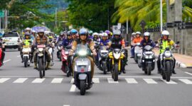 Pj Wali Kota Padang, Andree Algamar bersama unsur Forkopimda melakukan pemantauan kesiapan TPS menjelang pelaksanaan Pilkada Serentak 2024, Selasa (26/11/2024). (Foto: Prokopim Padang)