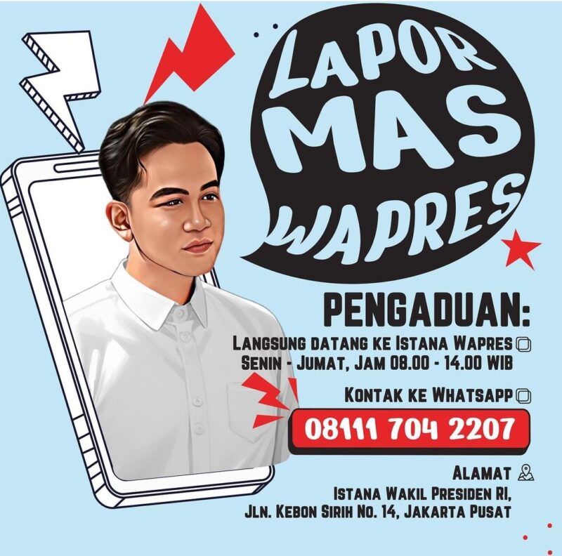 Tangkapan layar akun Instagram @gibran_rakabuming.
