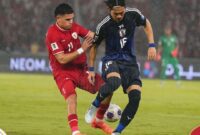 Timnas Indonesia takluk 0-4 dari Jepang dalam lanjutan Kualifikasi Piala Dunia 2026 zona Asia di Stadion Gelora Bung Karno, Jakarta, Kamis (21/3/2024) malam. (Foto: IG @timnasindonesia)