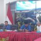 Pj Wali Kota Padang Andree Algamar memimpin rapat bersama PDAM Padang, Jumat (29/11/2024). (Foto: Diskominfo Padang)
