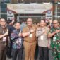 Pj Wali Kota Padang Andree Algamar bersama Forkopimda mengikuti Rakornas Pemerintah Daerah di Sentul International Convention Centre, Kamis (7/11/2024). (Foto: Prokopim Padang)