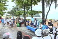 Pj Wali Kota Padang Andree Algamar memberikan sambutan. (Foto: Prokopim Padang)