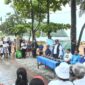 Pj Wali Kota Padang Andree Algamar memberikan sambutan. (Foto: Prokopim Padang)
