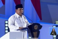 Presiden Prabowo Subianto mengumumkan kenaikan gaji guru 2025. (Foto: YouTube Kemendikdasmen)