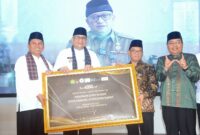 Kemenag RI resmi menjadikan Kota Padang sebagai Kota Wakaf di Indonesia. (Foto: Prokopim Padang)