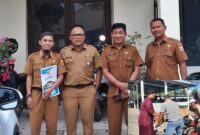 Keltan Desa Rambai, Kecamatan Pariaman menerima bantuan Alsintan dari Balai Mekanisasi Sarana Prasarana Pertanian Provinsi Sumbar. (Foto: Diskominfo Pariaman)
