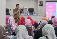 Pembinaan bagi kader Posyandu wilayah kerja Puskesmas Lubeg di Axana Hotel, Selasa (3/12/2024). (Foto: Ist)