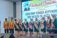 MKKS SMP Padang menggelar Porsema, Senin (2/12/2024). (Foto: Diskominfo Padang)