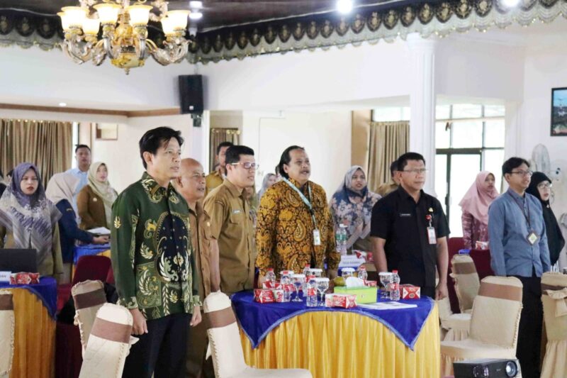 KPP Pratama Padang Satu bersama KP2KP Pariaman menggelar Monev kewajiban pemungutan pajak atas APBDes. (Foto: Diskominfo Pariaman)
