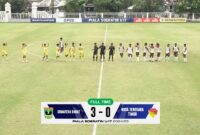 Persikopa melaju ke Babak Semi Final Piala Soeratin U-17 Putaran Nasional usai mengalahkan Bintang Timur Atambua wakil Nusa Tenggara Timur (NTT) dengan skor 3-0. (Foto: Diskominfo Pariaman)
