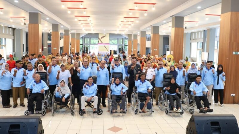 Peringatan HDI Tingkat Kota Padang tahun 2024 di Gedung Bagindo Aziz Chan Youth Center, Selasa (3/12/2024). (Foto: Diskominfo Padang)