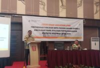 Kepala Diskominfo Padang Bobby Firman menjadi keynote speaker di FGD Padang Dalam Angka. (Foto: Diskominfo Padang)