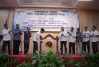 Pemkab Solsel menyelenggarakan Bimtek Pengelolaan Keuangan Nagari dan Launching Transaksi Non Tunai pada Pemerintahan Nagari se-Solok Selatan Tahun 2024, Sabtu (7/12/2024). (Foto: Pemkab Solsel)