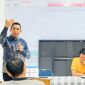 Camat Lubeg Andi Amir mensosialisasikan Perwako No. 16 tentang LKK di Aula Kantor Lurah Lubeg Nan XX, Sabtu (7/12/2024). (Foto: Ist)