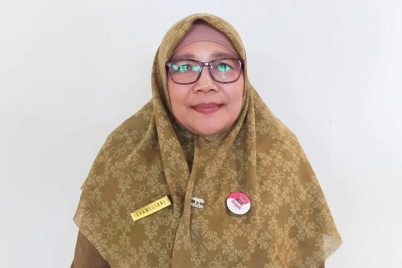 Subkoord P2M Dinkes Padang Evawestari. (Foto: Diskominfo Padang)