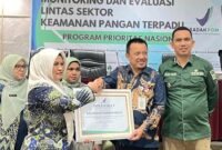Kelurahan Cengkeh Nan XX mendapatkan apresiasi BBPOM di Padang. (Foto: Ist)