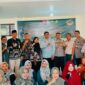 Camat Lubuk Begalung Nofiandi Amir, Lurah Pampangan Nan XX Afrizal Herman, perwakilan PT. Semen Padang Nurwan Nasrul menghadiri pembukaan pelatihan Membatik, Jumat (13/12/2024). (Foto: Ist)