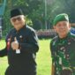 Pj Wali Kota Padang Andree Algamar menghadiri Apel Gelar Pasukan Operasi Lilin 2024, di Lapangan Imam Bonjol, Jumat (20/12/2024). (Foto: Prokopim Padang)