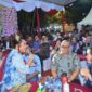 Pj Wali Kota Padang Andree Algamar menghadiri event Padang Jazz Festival di pelataran Bagindo Azis Chan Youth Center, Sabtu (21/12/2024). (Foto: Prokopim Padang)