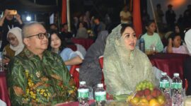 Pemko Padang meluncurkan Kalender Event Kota Padang 2025 di Gedung Youth Center, Minggu (22/12/2024). (Foto: Prokopim Padang)