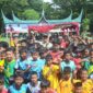 Pj Wali Kota Padang Andree Algamar membuka Festival Sepakbola U-12 Askot PSSI Kota Padang Tahun 2024, di Lapangan Imam Bonjol, Kamis (26/12/2024). (Foto: Prokopim Padang)
