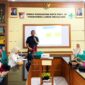 Camat Lubeg Nofiandi Amir menghadiri Kegiatan Evaluasi Program DaGoZi di Puskesmas Lubeg, Sabtu (14/12/2024). (Foto: Ist)