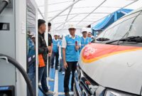 PLN mencatat lonjakan konsumsi listrik di SPKLU sebesar 500% selama Natal 2024 dan Tahun Baru 2025. (Foto: Dok PLN)