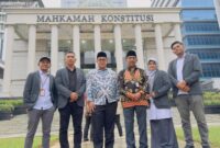 KPU Sumbar siap menghadapi permohonan 13 pemohon yang tidak puas terhadap hasil penetapan hasil penghitungan perolehan suara pilkada serentak 2024. (Foto: KPU Sumbar)