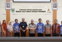 Ketua DPRD Sumbar Muhidi melakukan kunjungan kerja ke RSUD Pariaman. (Foto: DPRD Sumbar)