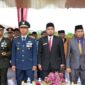 Wakil Ketua DPRD Sumbar Evi Yandri Rajo Budiman menghadiri Upacara Peringatan Peristiwa Situjuah ke-76 Tahun 2025, di Limapuluh Kota Rabu (15/1/2025). (Foto: DPRD Sumbar)