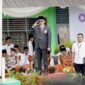 Bupati Solsel Khairunas menjadi upacara Peringatan HAB Kemenag ke-79 tingkat Kabupaten Solsel, Jumat (3/1/2025). (Foto: Pemkab Solsel)