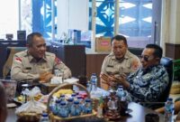 Bupati Tanah Datar Eka Putra kunjungi BNPB membahas anggaran DSP untuk pembangunan pasca bencana. (Foto: Prokopim Tanah Datar)