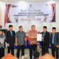 KPU Kota Pariaman menetapkan pasangan Yota Balad–Mulyadi sebagai Wali Kota dan Wakil Wali Kota Pariaman terpilih periode 2025 – 2030. (Foto: Kominfo Kota Pariaman)