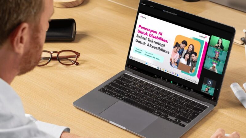 Indosat Ooredoo Hutchison melalui IDCamp Gen AI Bootcamp 2024 mendukung inklusi literasi digital bagi 526 guru dan 74 peserta disabilitas. (Foto: Dok Indosat)