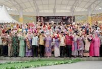 Pemkab Solsel menggelar berbagai acara meriah di Ruang Terbuka Hijau (RTH) Padang Aro, Kamis (2/1/2024). (Foto: Pemkab Solsel)
