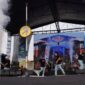 Grup band ska legendaris Indonesia, Tipe-X menghibur ribuan warga Kabupaten Dharmasraya, Jum'at (3/1/2025). (Foto: Pemkab Dharmasraya)