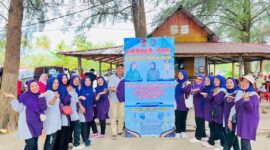 TP PKK Kecamatan Lubuk Begalung menggelar Gebyar PKK se-Kecamatan Lubeg, Minggu (12/1/2025). (Foto: Ist)