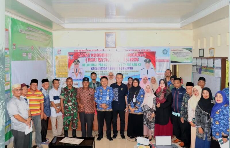 Kelurahan Parak Laweh Pulau Aia Nan XX, Kecamatan Lubeg menggelar Rakorbang 2026, Jumat (17/1/2025). (Foto: Ist)