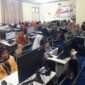 SMAN 2 Padang Panjang gelar pelatihan intensif Level 1 Google Workspace for Education Fundamentals bagi seluruh tenaga pengajar. (Foto: Diskominfo Padang Panjang)